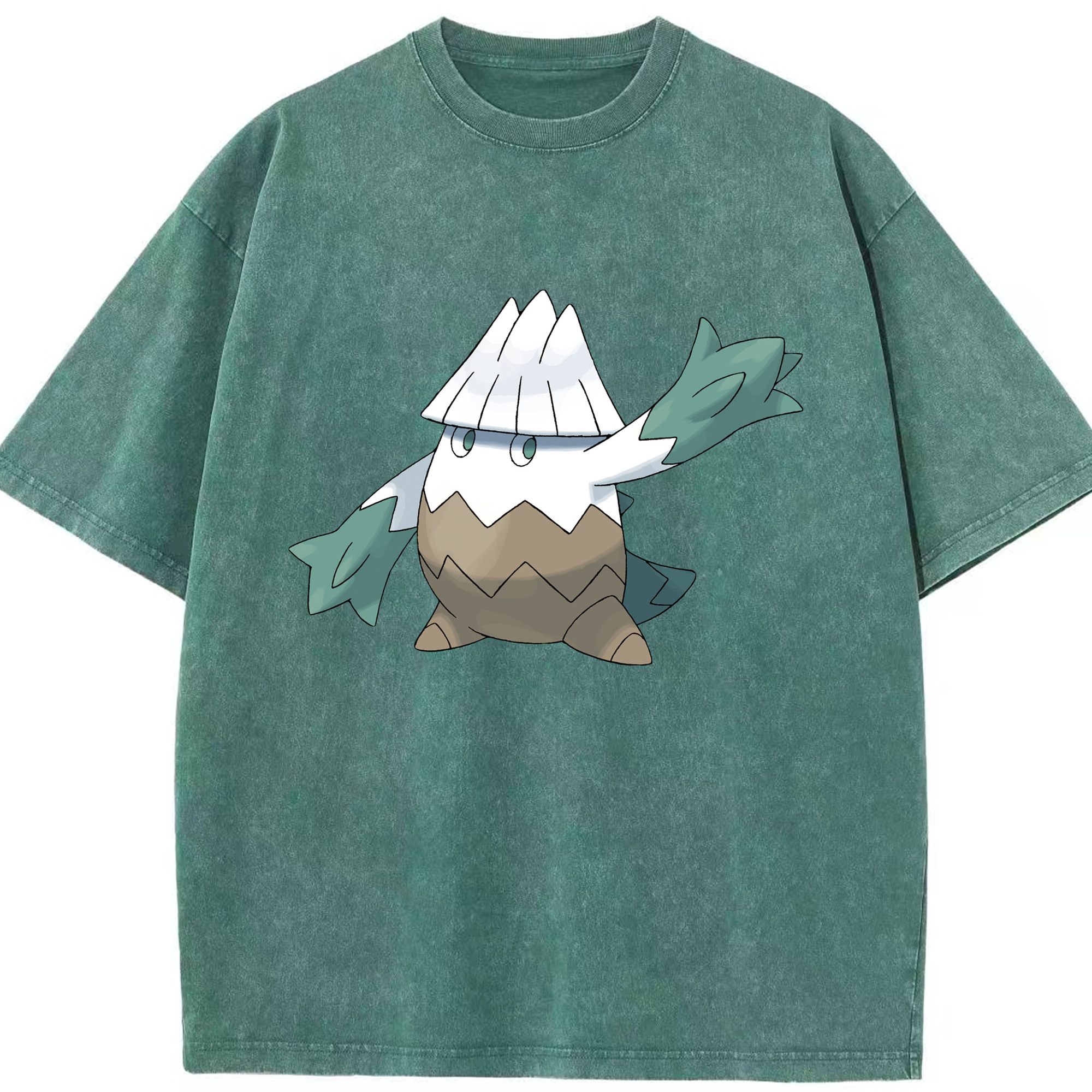 （画像用） ポケットモンスター Pokémon 綿100% ヴィンテージ風 半袖Tシャツ（フロントプリント）